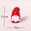 Adornos de Duende Navideño para Exportación Transfronteriza Paisajismo de Nieve Decoración de Resina para Coche Escritorio Manualidades DIY Accesorios