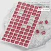 Nuevas joyas para uñas Super Flash K9 rectangulares octogonales de diamante de cristal taladro de pila de diamante de punta inferior Red de diamantes Aurora Decoraciones de uñas de moda