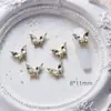 Joyas Explosivas de Mariposa de Gama Alta, Joyas de Diamante para Uñas de Gama Alta, Joyería Explosiva de Mariposa de Hada con Pedrería para Uñas Portátil