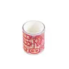 Adesivo de Selo de Ano Novo Trigo Jovem com Caractere Chinês para Bênçãos, Presente de Bênção do Festival da Primavera Estilo Chinês, Adesivo Decorativo para Diário em Embalagem Vermelha Dourada