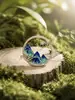 Broche Estilo Chino de Montaña y Río para Hombres y Mujeres, Exquisito Ramillete, Pin Creativo para Traje, Elegante, Regalo Decorativo de Metal de Alta Gama