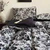 Série Miu Tinta Lavada Floral Algodão Casa Conjunto de Quatro Peças Dormitório Conjunto de Três Peças Fábrica de Origem Nantong