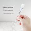 Fábrica de Origem Haste de Cristal Pincel para Máscara Cerdas Macias Haste Transparente Utensílios de Pincel para Máscara Caseira DIY Ferramentas de Salão de Beleza