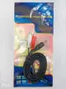 Cable AV de 1,5 m de uno a dos Cable de audio de alambre de acero revestido de cobre chapado en oro Conector de 3,5 mm a RCA Cable estéreo 2 RCA