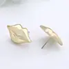Pendientes de Temperamento de Moda Retro Ins Simples Transfronterizos Europeos y Americanos Personalidad Nicho Diseño Único Forma Irregular Pendientes para Mujer