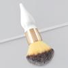 Brocha de Maquillaje Blanca en Polvo Individual También se Puede Usar como Brocha para Contorno, Transfronterizo, Dropshipping, Directo de Fábrica