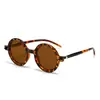 Nuevas Gafas de Sol Redondas Estilo Nerd Europeas y Americanas Moda Callejera Artística Tendencia Versátil Celebridad de Internet Gafas de Sol Versátiles