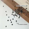 Decorações de Nail Art com Zircônia Preta em Formato de Cisne, Gota d'Água, Marquise, Ponta Inferior Afiada, Irregular, Mini, Fundo Plano Chanfrado