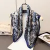 Elegante Bufanda Cuadrada Estampada de Seda Sintética con Patrón de Anacardo, Chal, Pañuelo para el Cuello, Corbata de Cuello de Alta Gama, Pañuelo Cuadrado Pequeño, Pañuelo para la Cabeza, Bufanda de Seda, Bufanda para Mujer