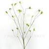 Arreglo floral de rama de espuma de drácena pequeña artificial con hojas, rama falsa, decoración de muebles, simulación de planta verde, simulación de planta verde