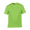 Comércio Exterior Transfronteiriço Camiseta de Algodão 150g Gola Redonda Manga Curta Camisa Lisa Masculina para Homens e Mulheres LOGO