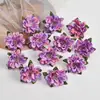 Flor de simulación pájaro crisantemo flor de seda flor artificial material hecho a mano para bricolaje escenario de disparo de pared de flores boda decoración de boda