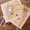 Diadema de hada mariposa para niños, tocado de rendimiento, bolsa de material artesanal, cinta de mariposa, accesorios para vestido de princesa Mori