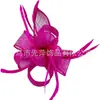 Popular Tocado de Lino de Etsy Diadema de Plumas Tocados para Fiestas Actuaciones Quinceañeras Carreras de Caballos Fiestas de Té Pasador de Plumas de Lino