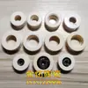 Rodamiento de polea de engranaje de cerámica de óxido de aluminio 95/99 guía de hilo de porcelana para maquinaria textil, fábrica