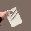 Pasador de Pelo Cruz de Pedrería Estilo Ins para Mujer, Pinza para Flequillo Lateral, Accesorio de Pelo de Gama Alta