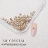 K9 Novo Super Flash Imitação Huaping Fundo Champanhe Nail Art Em Forma de Diamante Guia Borda Mini Diamante Adesivo de Unha de Ouro Jóias de Diamante