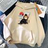 Moletom com Capuz de Algodão Casual com Estampa Divertida de Gato Preto para Homem/Mulher