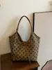 Bolso de Hombro Portátil de Gran Capacidad Transfronterizo para Mujer, Moda 2025, con Lazo, Bolso Tote Versátil