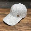 Chapéu Feminino Estilo Coreano Marca de Moda Boné de Baseball Versátil Estilo Celebridade da Internet Estilo Chanel Moda Outono e Inverno Casual Boné com Aba Ins