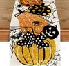 Amazon Explosiones Calabaza Murciélago Halloween Acción de Gracias Bandera de Mesa Decoración para el Hogar Mesa de Comedor Restaurante Tienda Outlet