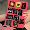105 piezas de pegatinas transparentes de PET de My Chemical Romance. Pegatinas impermeables para hacer tú mismo