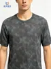 Camiseta Esportiva Sem Costura Uniqlo Malha Integrada Respirável Confortável Absorvente de Umidade Secagem Rápida Manga Curta Essencial de Verão para Esportes Top