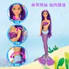 Casa de juegos transfronteriza Traje de sirena para niños Muñeca columpio móvil articulada de bricolaje Juguete de entrenamiento de buceo
