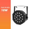 Iluminação de palco LED com controle de voz, 36/18 luzes coloridas, para performance em bar, tingimento de casamento, luzes LED Para Lights