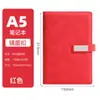 Cuaderno A5 con Logo Personalizado, Páginas Gruesas Rayadas, Cubierta de Cuero, Bloc de Notas para Oficina de Negocios, Cuaderno de Gran Capacidad, Venta al por Mayor de Fábrica
