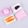Refrescante y simple bandeja simulada para pan 1:12 casa de muñecas casa de muñecas miniatura comida accesorios de juego bandeja de pan