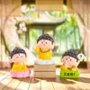 Nuevo producto: "Práctica del Mundo Humano" Caja sorpresa de Little Fo Zuo versión Q figura de juguete de resina de moda para decoración de entrada del hogar y adorno de escritorio