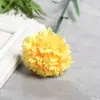 Flores Artificiais Cravo Decoração de Casa Flores Falsas Casamento Projeto ao Ar Livre Material DIY Arranjo de Flores Flores de Seda Fabricante Transfronteiriço