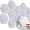 Painel hexagonal absorvente de som painel de isolamento acústico autoadesivo plástico embalagem selada com etiqueta de código de barras pré-aplicada Suprimento transfronteiriço
