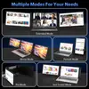 Nuevo Monitor Portátil de Doble Pantalla de 14 pulgadas y 15.6 pulgadas Pantalla de Expansión para Portátil Pantalla Periférica Plegable Multipanalla para Trading
