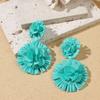 Estrella de Mar Sal Marina Pendientes Estrella de Mar Personalidad Exagerada Pendientes Estilo Vacacional para Mujer Verano Diseño Sensorial de Viaje Junto al Mar Pendientes
