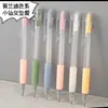 Navaja de Bolsillo Linda con Botón, Papelería Estilo Ins para Estudiantes, Corte de Papel, Estilo Femenino, Cúter para Abrir Paquetes, Cúter de Manualidades