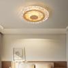 [selección estricta] lámpara de techo medieval minimalista 2025 nueva retro americana color nogal super brillante protección ocular lámpara de habitación