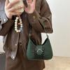 Bolso Cruzado de Hombro Único y Sencillo Estilo Coreano Moda Color Sólido Casual Gran Capacidad Nuevo 2026 para Mujer