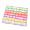 Caja de Almacenamiento para Pintura de Diamantes 56 Compartimentos Caja de Diamantes Colorida Caja para Piezas de Manicura Diamante Cuadrado Diamante Redondo Herramienta DIY Artefacto