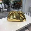 Selección Estricta de Estilo Tejido Bolso Tejido de Cuero Genuino para Mujer 2025 Verano Nuevo Bolso de Hombro Cruzado de Mano Nube
