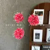 Flores Artificiales con 3 Cabezas, Hortensias Molino de Viento, Decoraciones de Boda, Decoración del Hogar, Diseño de Sala Modelo, Accesorios Florales Decorativos, Al por Mayor en Stock