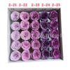 Rosa al por mayor engrosada hidratante de alta calidad simulación flor de jabón de rosa terminada cabeza de flor material para ramo de San Valentín hecho a mano