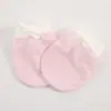 Guantes Pequeños de Malla Anti-Rayaduras para Bebé Verano Delgados Transpirables Frescos Alta Elasticidad Cordón Encaje Guantes Ajustables para Bebé