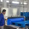 Máquina de Limpeza de Alta Pressão Tipo Túnel Totalmente Automática Industrial Máquinas de Limpeza de Piso de Plástico Mesa Equipamento de Limpeza Automática de Paletes