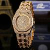 Relojes missfox AliExpress vendiendo estrellas de moda europeas y americanas reloj de dama de alta gama resistente al agua con diamantes completos en stock