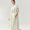 Cárdigan de Punto Francés de Cachemir, Holgado Versátil, Extendido, Ultrasuave, Exterior Delgado Simple y a la Moda para Mujer