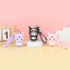 Llavero de Silicona de Bebé Llorando Billetera para Monedas Colgante de Bolso Mini Bolsa para Auriculares Pequeña Billetera Accesorios para Niños