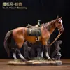 Valla Explosiva Transfronteriza Adornos de Caballo Gabinete de Vino de Caballo Americano Decoraciones de Entrada Artesanía de Resina de Lujo Ligero para Hogar Sala de Estar