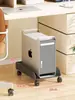 Soporte para carcasa de computadora de escritorio, estante para carcasas de móvil, base para colocar debajo de la mesa, estante de almacenamiento de doble capa
